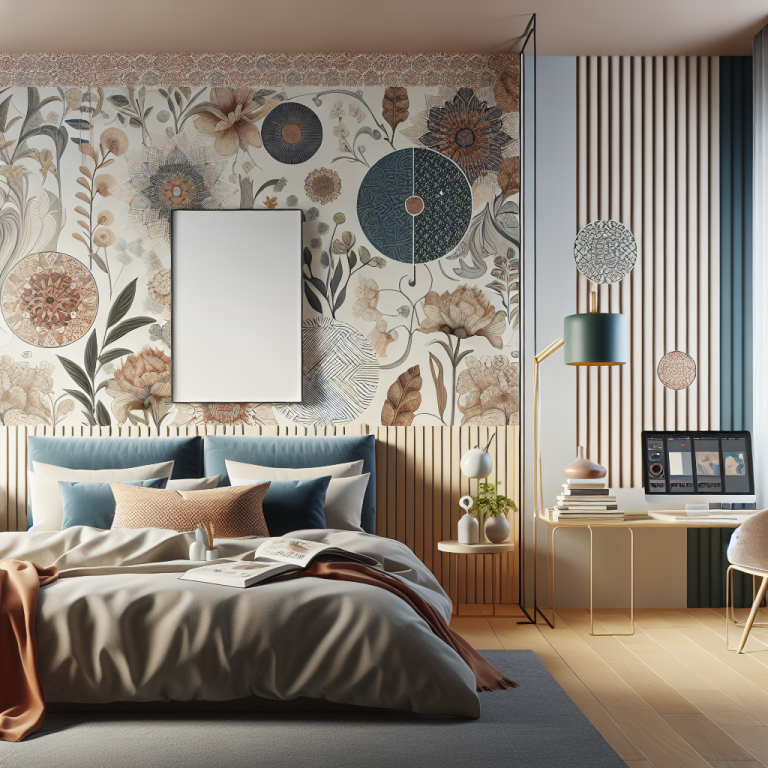 Modern Bedroom Wallpaper Generator