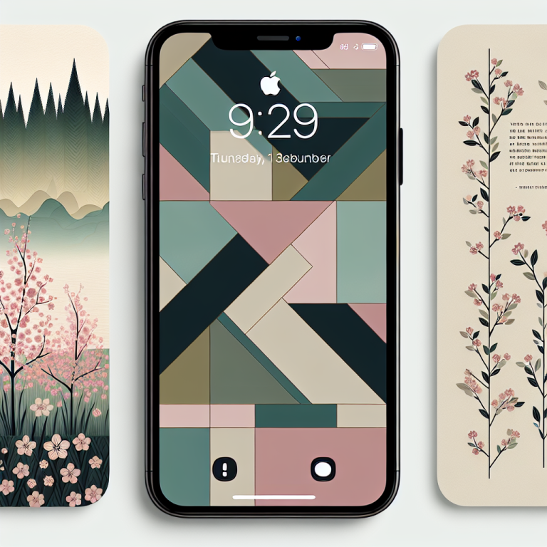 Modern Phone Wallpaper Generator