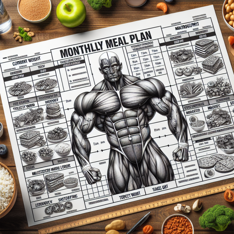 Monthly Bodybuilding Meal Plan Generator