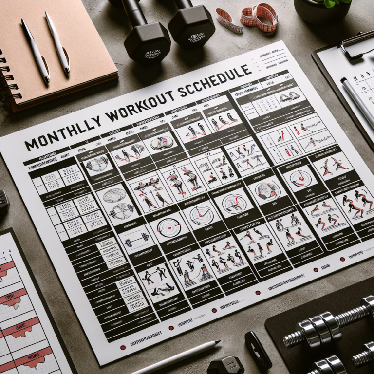 Monthly Workout Generator