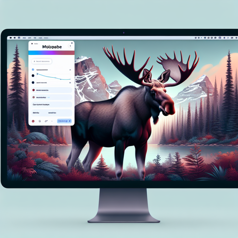 Moose Wallpaper Generator