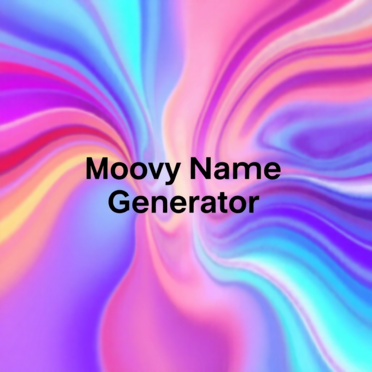 Moving Name Generator