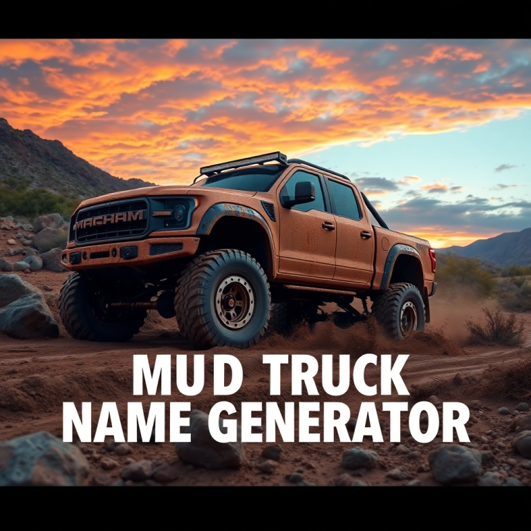 Mud Truck Name Generator