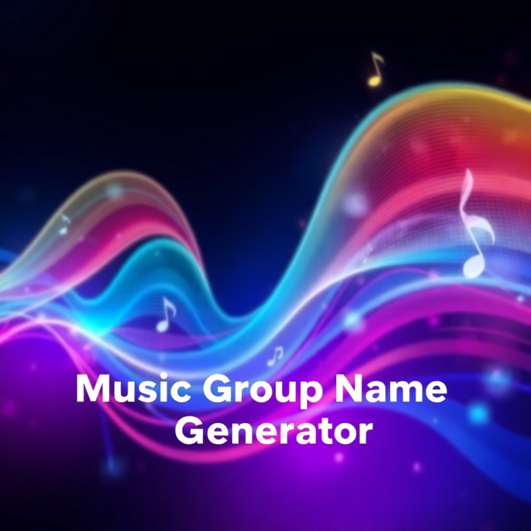 Music Group Name Generator