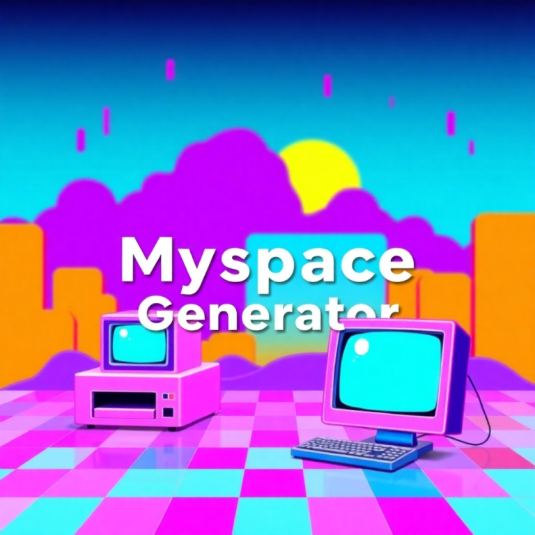Myspace Name Generator