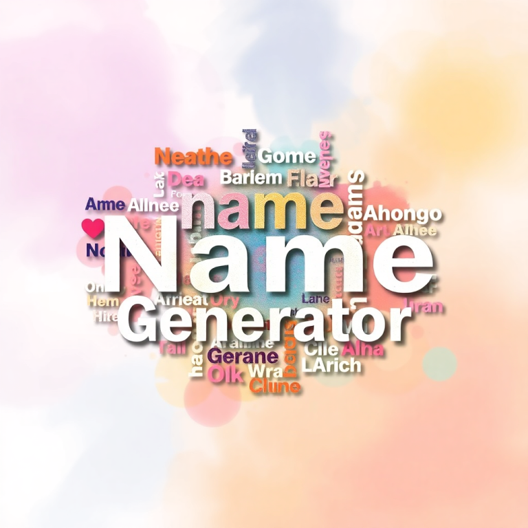 Name Collage Generator