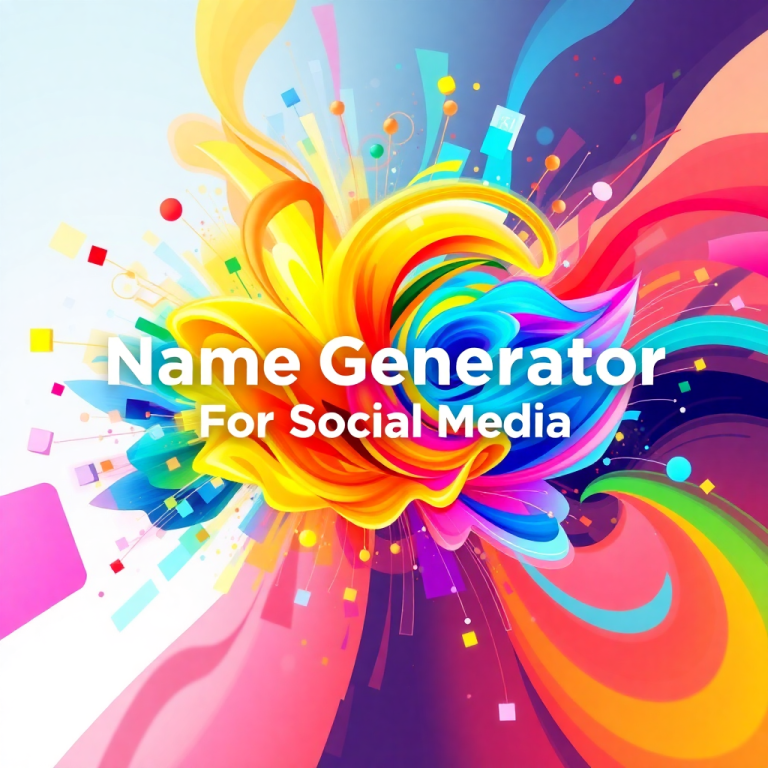 Name Generator For Social Media