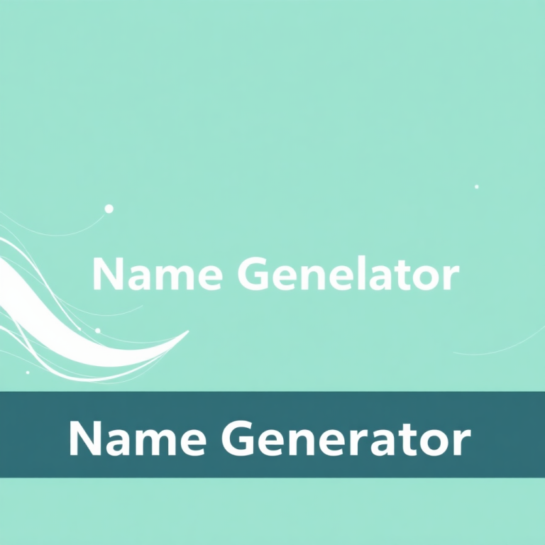 Name Generator Shopify