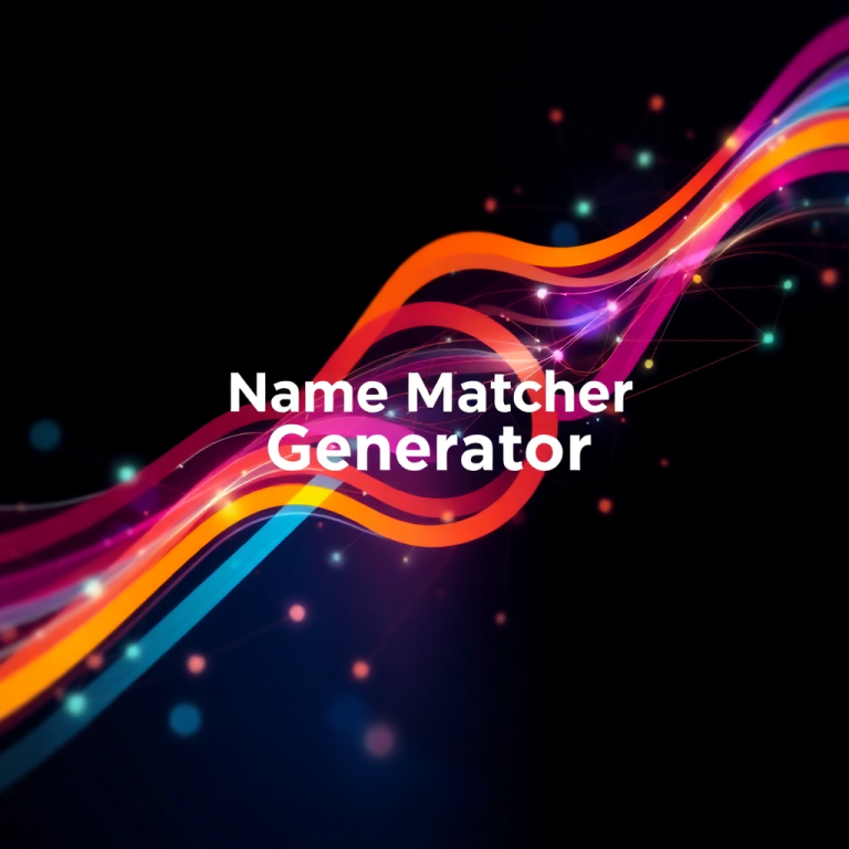 Name Matcher Generator