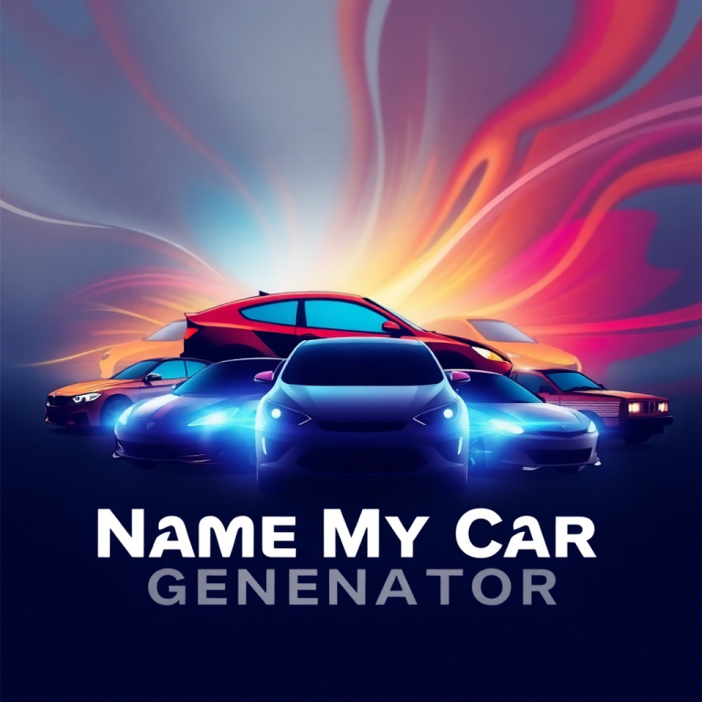 Name My Car Generator