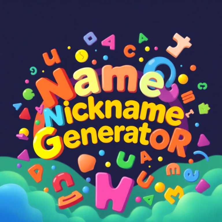 Name Nickname Generator