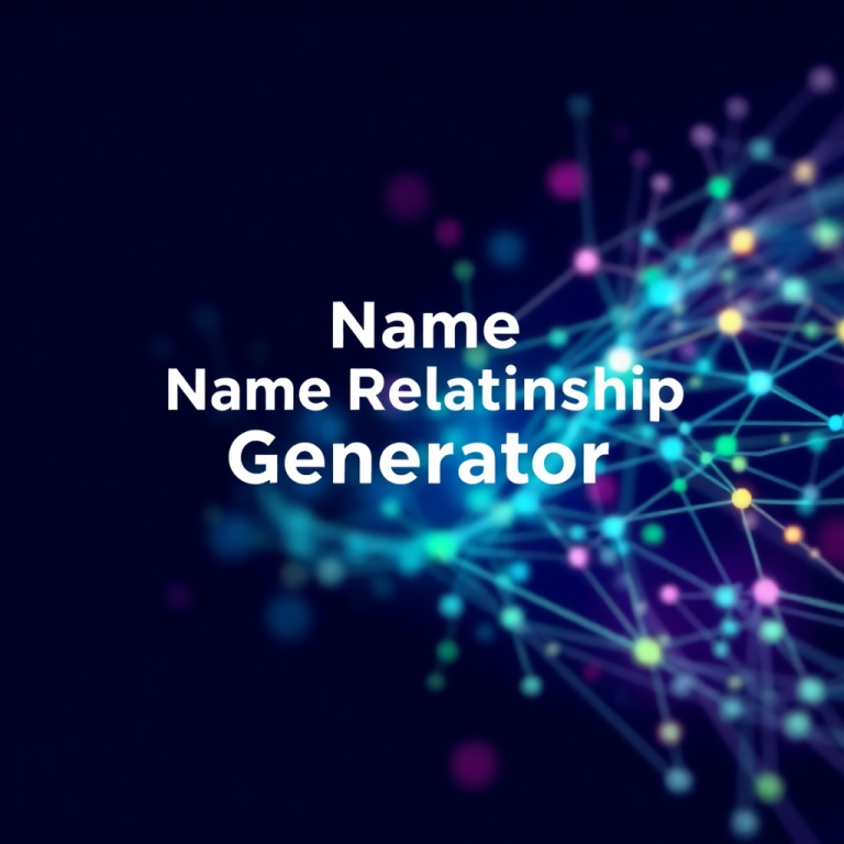 Name Relationship Generator