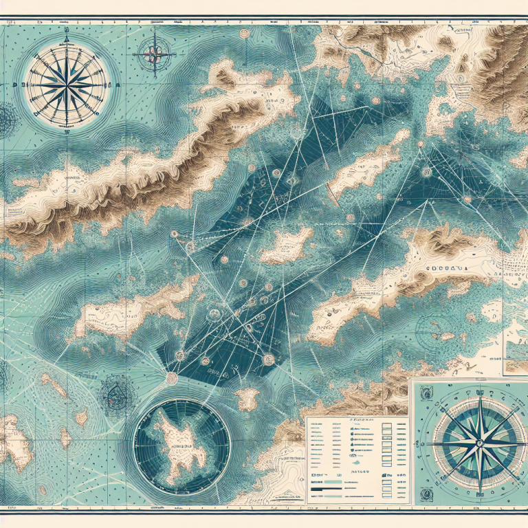 Nautical Map Illustration Generator
