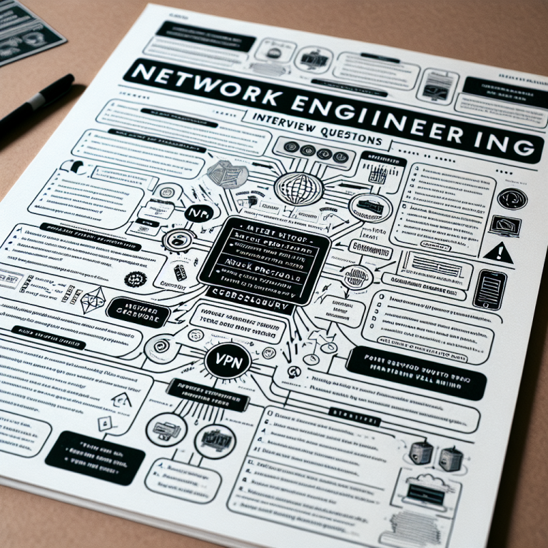 Network Engineering Interview Question Generator