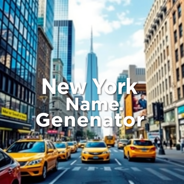 New York Name Generator