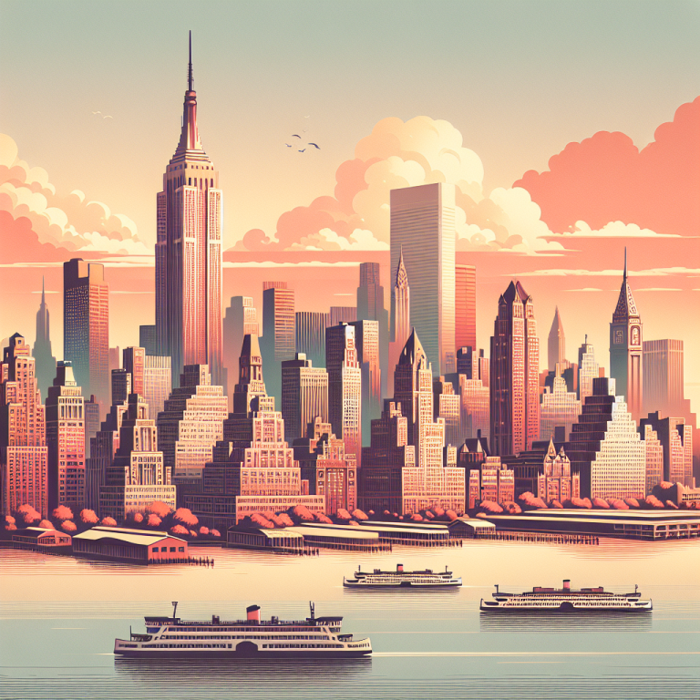New York Skyline Wallpaper Generator