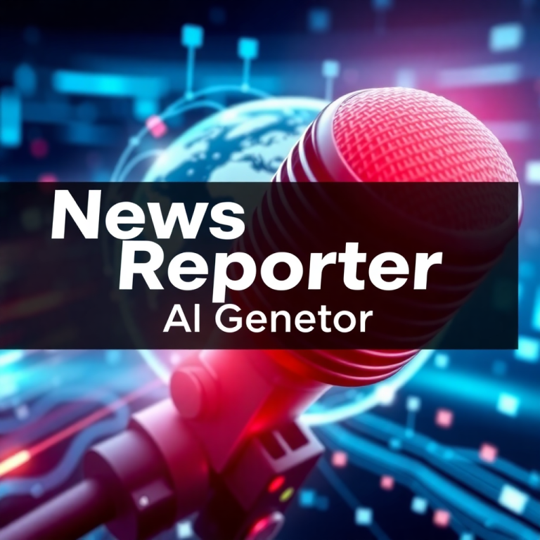 News Reporter Ai Generator