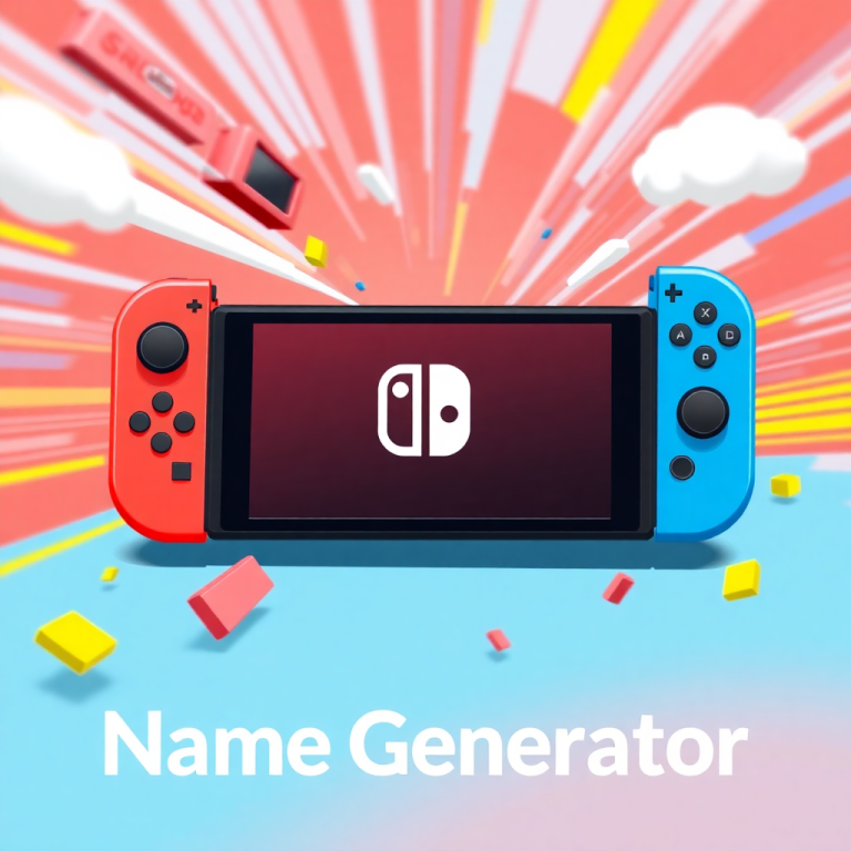 Nintendo Switch Name Generator