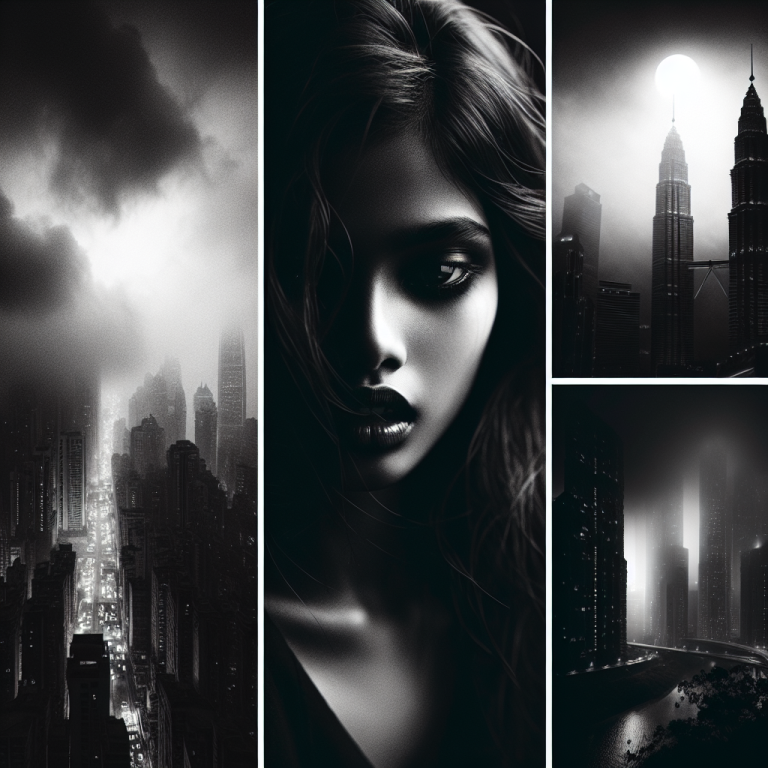Noir Wallpaper Generator