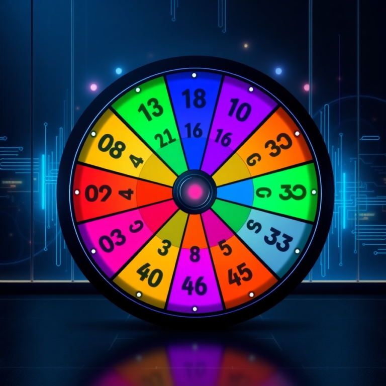 Number Random Generator Wheel
