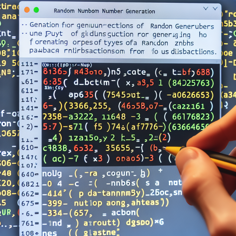 Numpy Script Generator