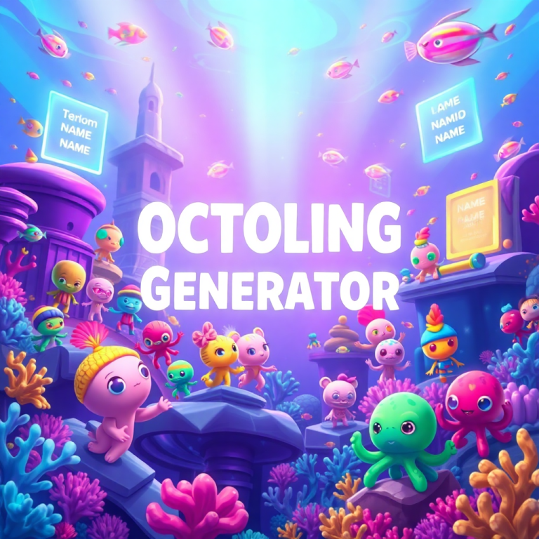 Octoling Name Generator