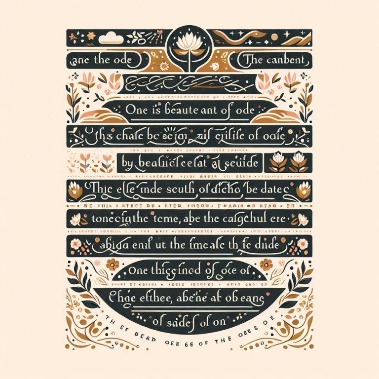 Ode Generator