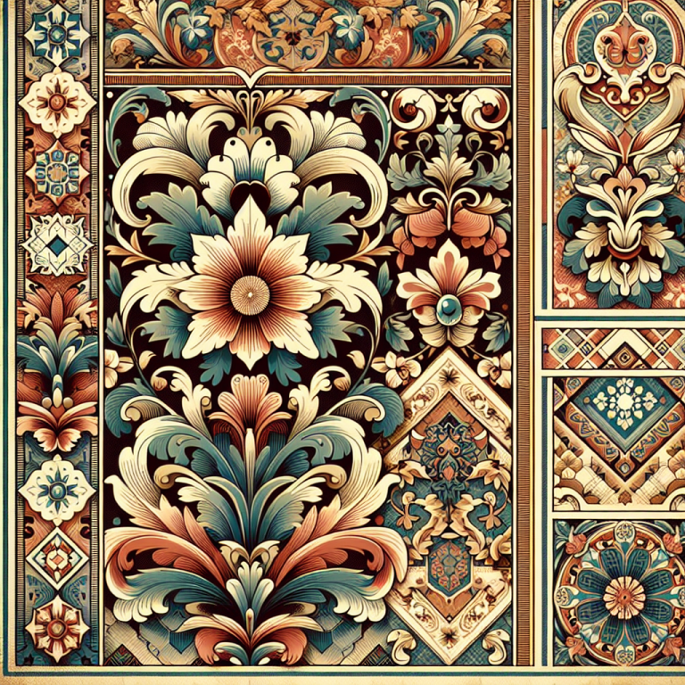 Old Wallpaper Patterns Generator