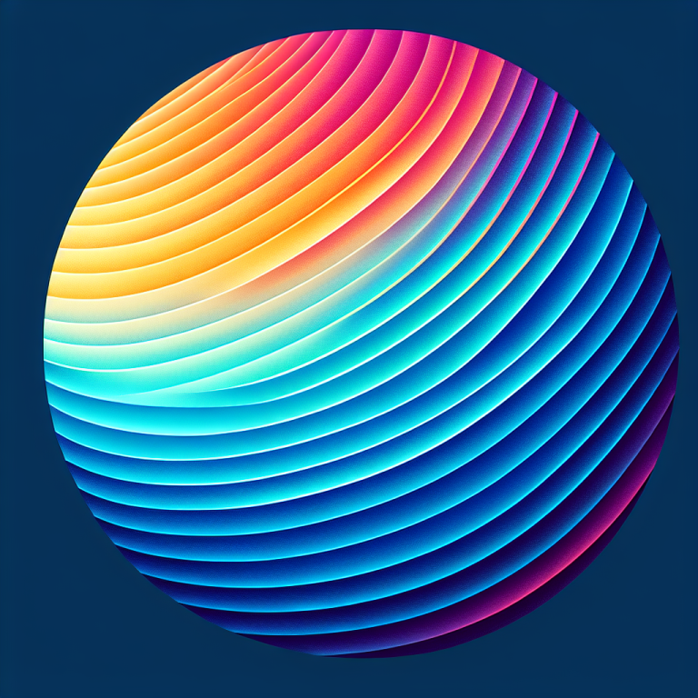 Ombre Circle Wallpaper Generator
