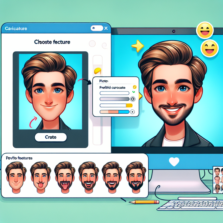 Online Caricature Generator