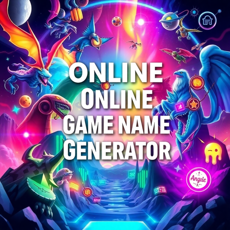 Online Game Name Generator