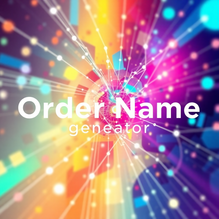 Order Name Generator