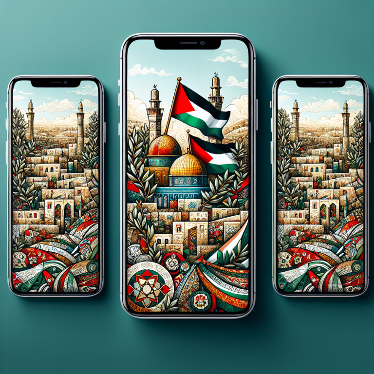 Palestine Iphone Wallpaper Generator