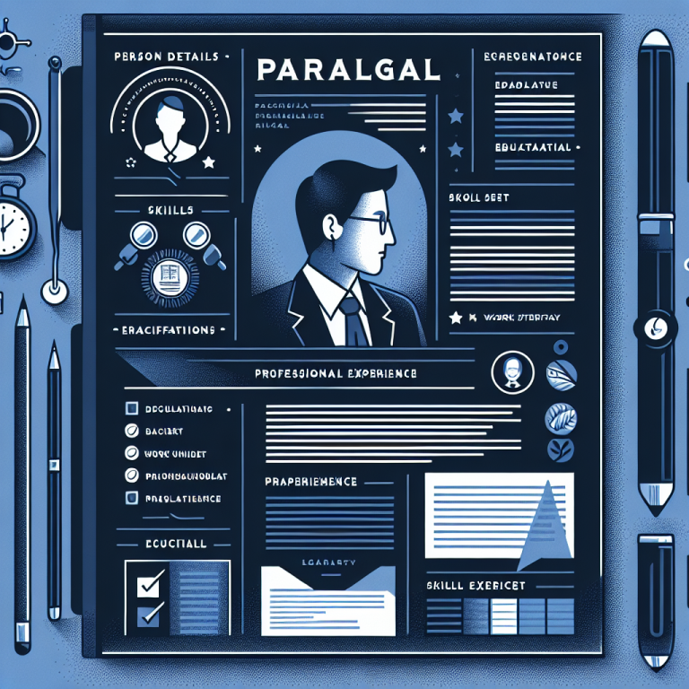 Paralegal Resume Generator