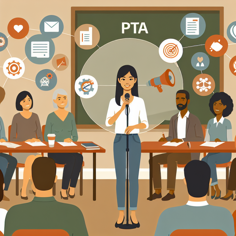 Parent Teacher Association Speech Generator