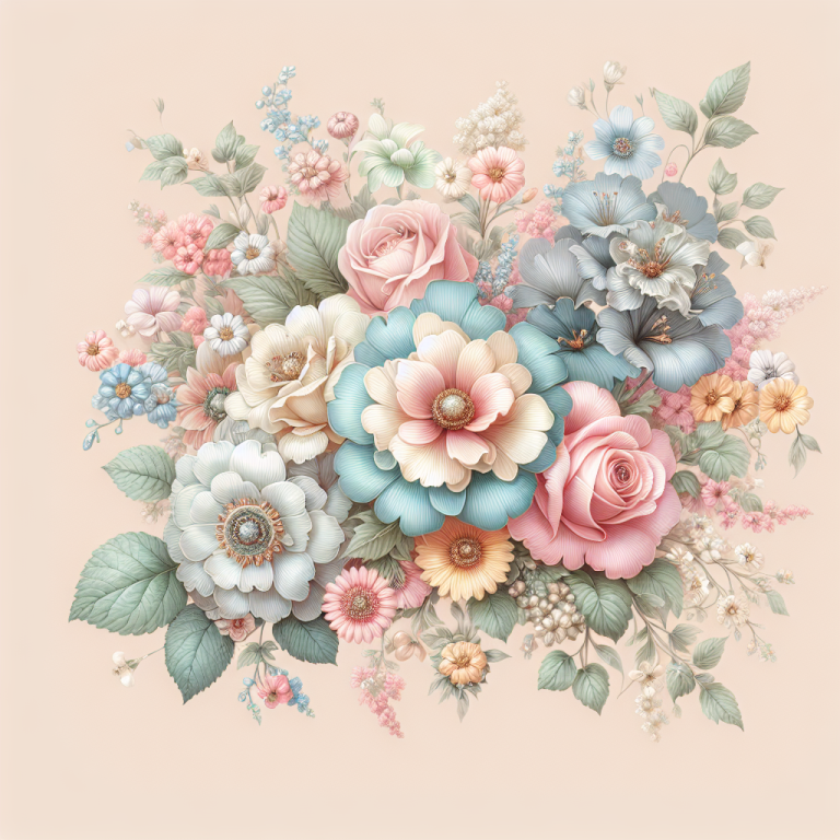 Pastel Floral Wallpaper Generator