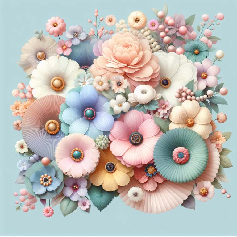 Pastel Flowers Wallpaper Generator