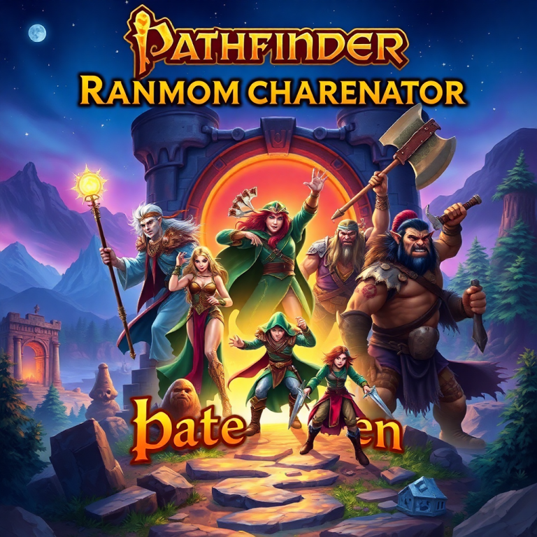 Pathfinder Random Character Generator