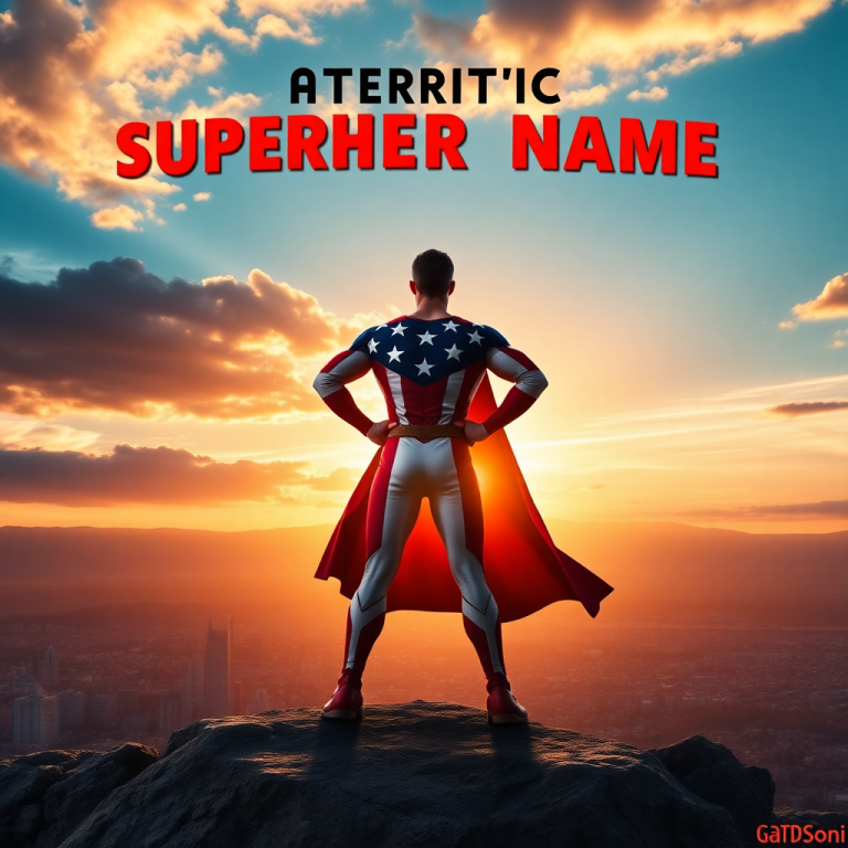 Patriotic Superhero Name Generator