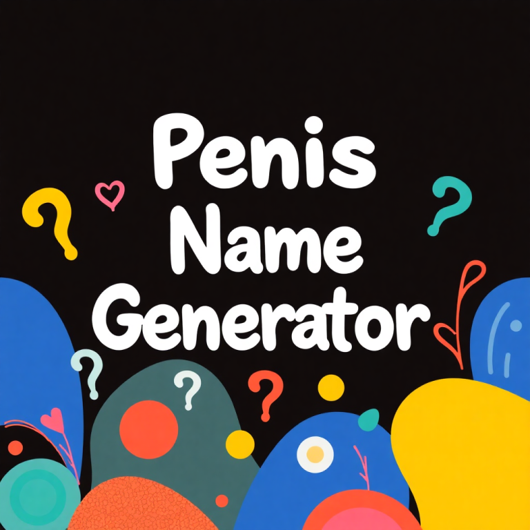Penis Name Generator