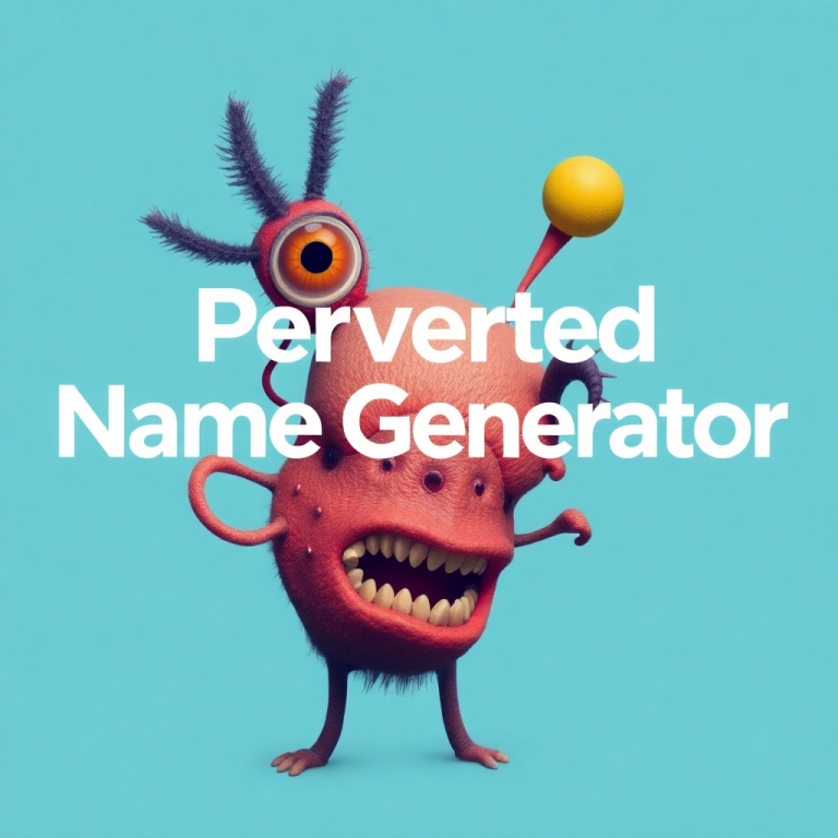 Perverted Name Generator