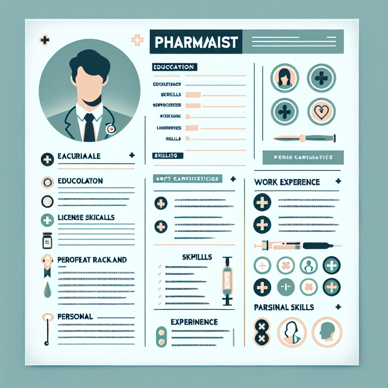 Pharmacist Resume Generator