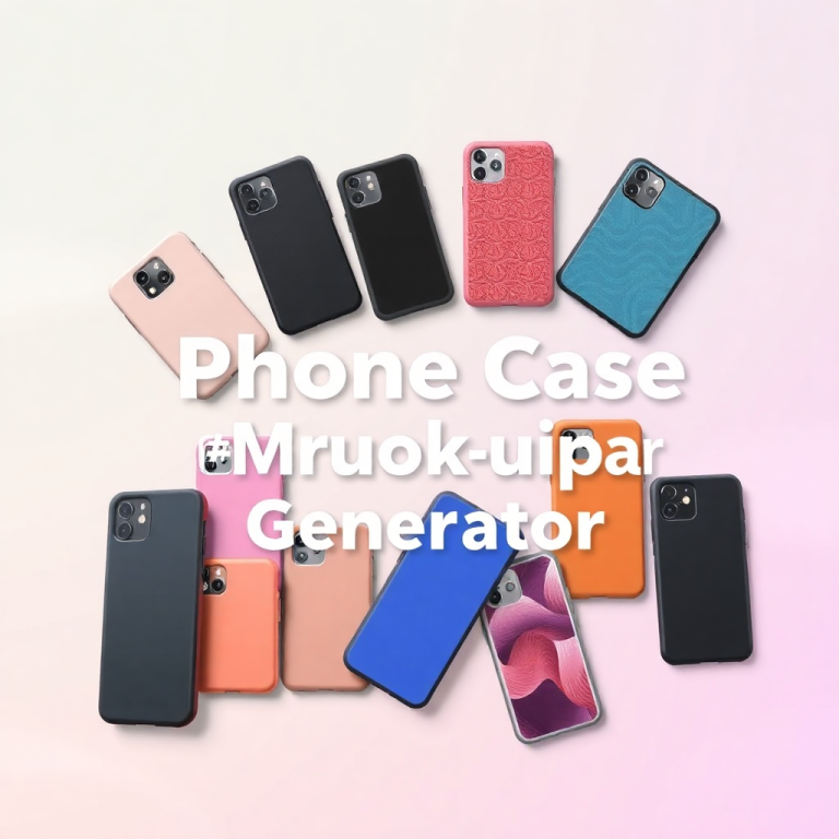 Phone Case Mockup Generator