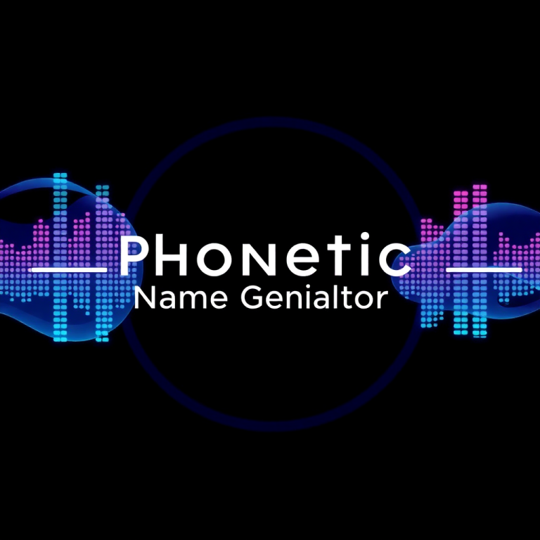 Phonetic Name Generator