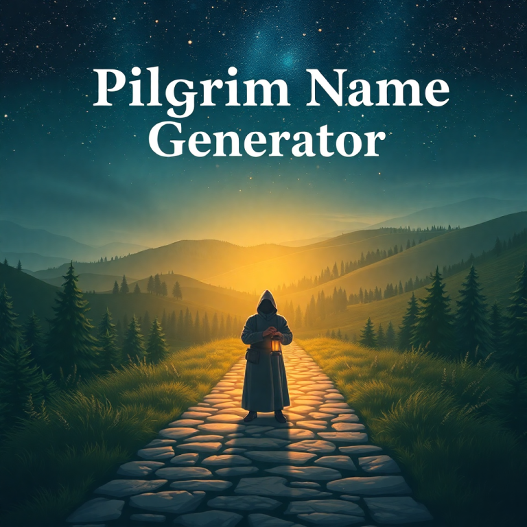 Pilgrim Name Generator