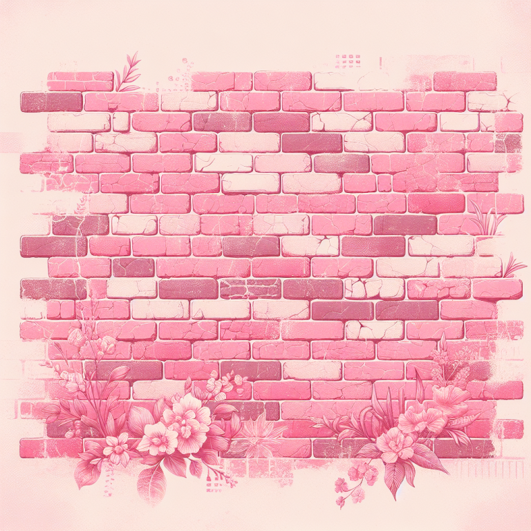 Pink Brick Wallpaper Generator