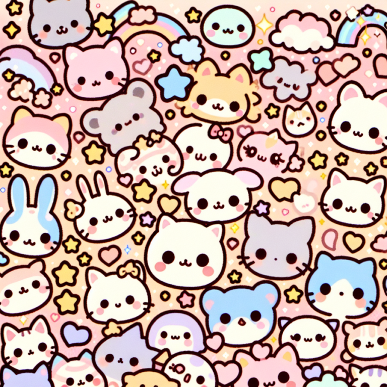Pink Kawaii Wallpaper Generator