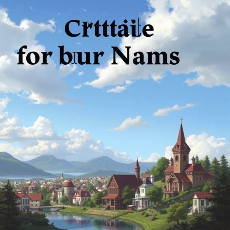 Place Name Generator