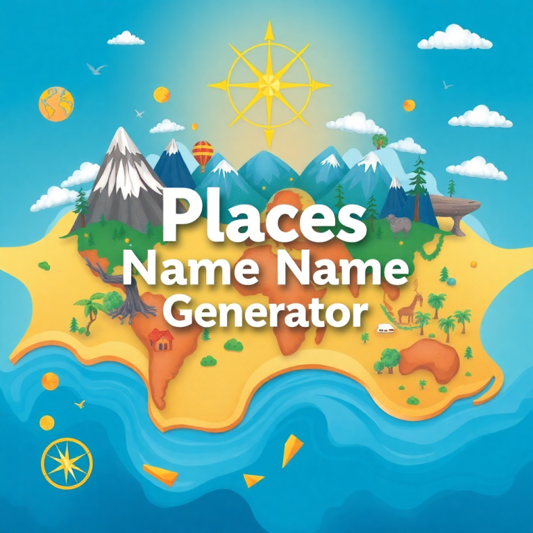 Places Name Generator