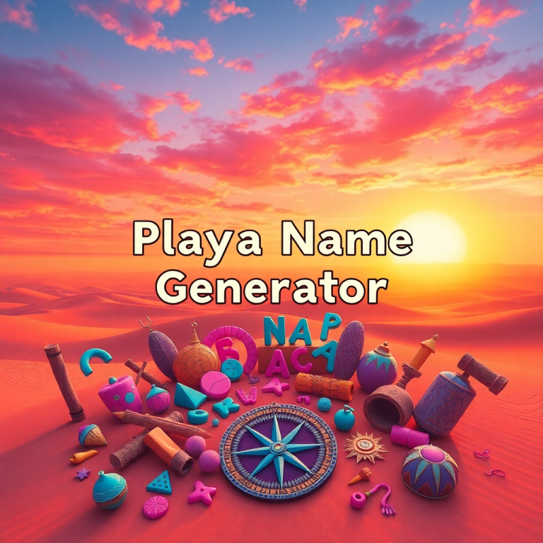 Playa Name Generator